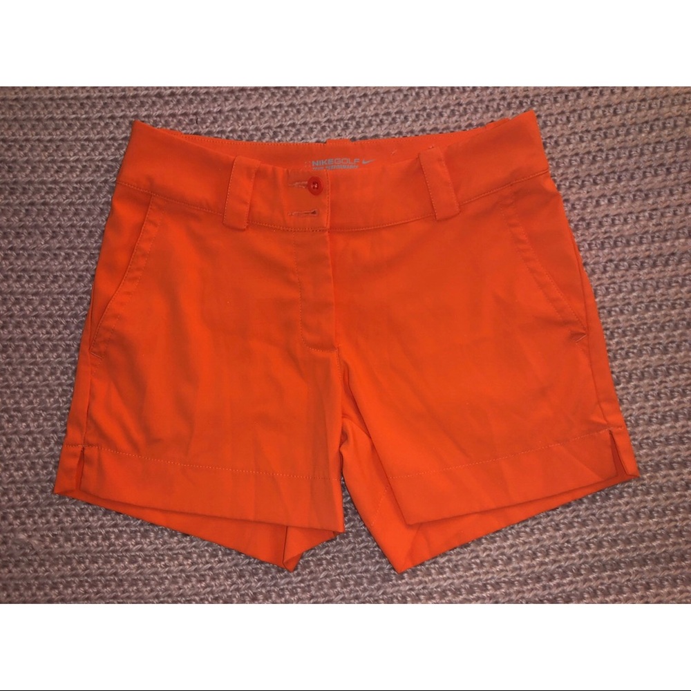Nike Women's Orange Shorts